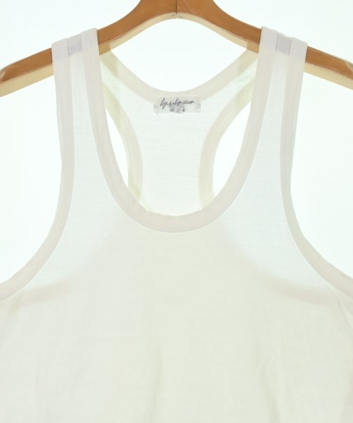 yohji yamamoto POUR HOMME（ヨウジヤマモトプールオム）タンクトップ 白 サイズ:3(M位) メンズ/2200627117060