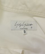 yohji yamamoto POUR HOMME（ヨウジヤマモトプールオム）カジュアルシャツ 白 サイズ:3(M位) メンズ/2200629131033