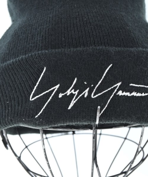 yohji yamamoto POUR HOMME（ヨウジヤマモトプールオム）ニットキャップ・ビーニー 黒 サイズ:- メンズ/2200615988597