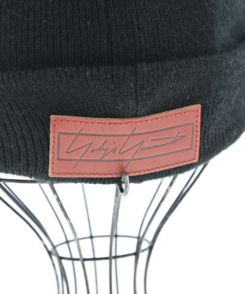 yohji yamamoto POUR HOMME（ヨウジヤマモトプールオム）ニットキャップ・ビーニー 黒 サイズ:- メンズ/2200615988597