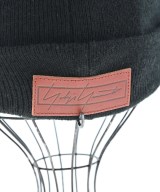 yohji yamamoto POUR HOMME（ヨウジヤマモトプールオム）ニットキャップ・ビーニー 黒 サイズ:- メンズ/2200615988597