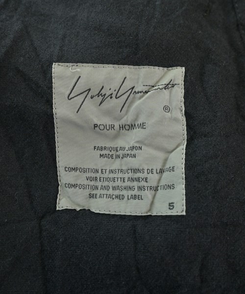 yohji yamamoto POUR HOMME（ヨウジヤマモトプールオム）その他 黒 サイズ:5(XL位) メンズ/2200630258019