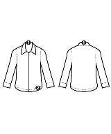 yohji yamamoto POUR HOMME（ヨウジヤマモトプールオム）カジュアルシャツ 白 サイズ:2(S位) メンズ/2200630258040