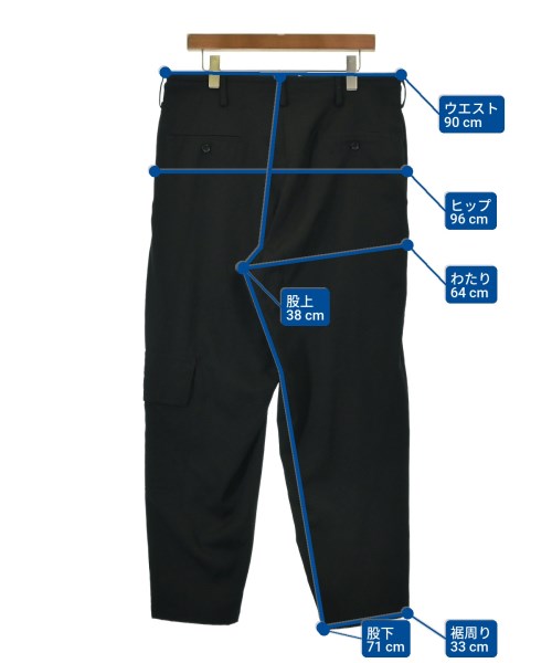 yohji yamamoto POUR HOMME（ヨウジヤマモトプールオム）その他 黒 サイズ:2(S位) メンズ/2200632577026