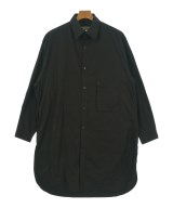 yohji yamamoto POUR HOMME（ヨウジヤマモトプールオム）カジュアルシャツ 黒 サイズ:2(S位) メンズ/2200620708128