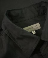 yohji yamamoto POUR HOMME（ヨウジヤマモトプールオム）カジュアルシャツ 黒 サイズ:2(S位) メンズ/2200620708128