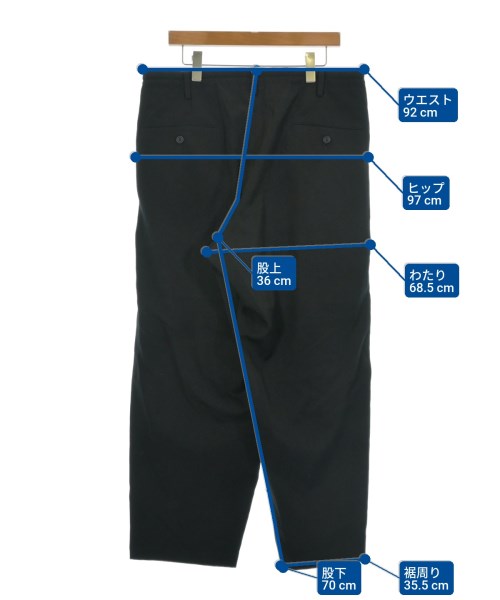 yohji yamamoto POUR HOMME（ヨウジヤマモトプールオム）その他 黒 サイズ:2(S位) メンズ/2200632799060