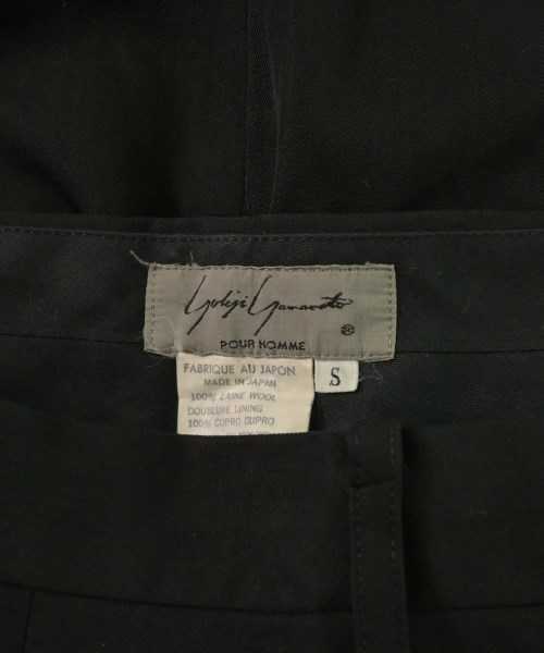yohji yamamoto POUR HOMME（ヨウジヤマモトプールオム）その他 黒 サイズ:S メンズ/2200632919062
