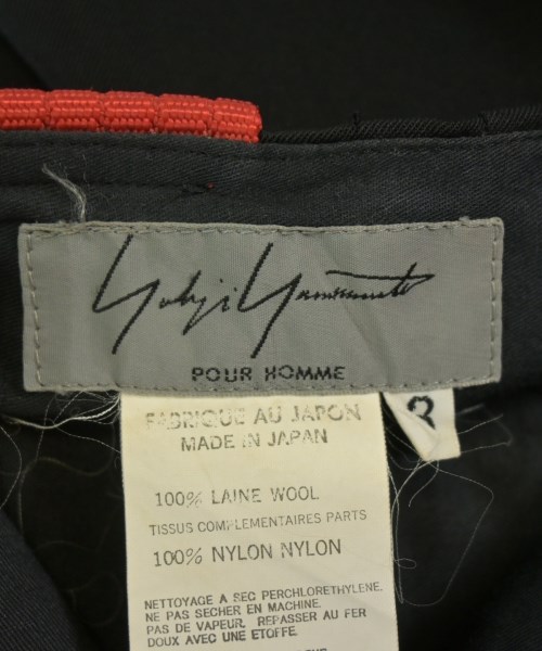 yohji yamamoto POUR HOMME（ヨウジヤマモトプールオム）その他 黒 サイズ:3(M位) メンズ/2200633404017