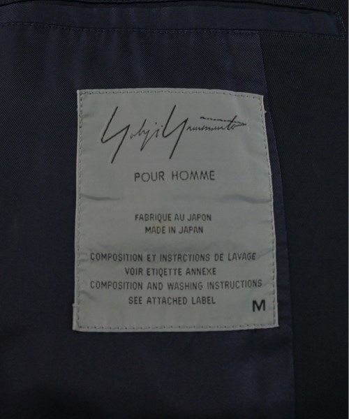yohji yamamoto POUR HOMME（ヨウジヤマモトプールオム）その他 紺 サイズ:M メンズ/2200633444051