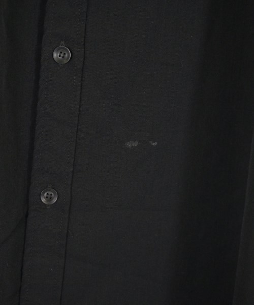 yohji yamamoto POUR HOMME（ヨウジヤマモトプールオム）カジュアルシャツ 黒 サイズ:1(XS位) メンズ/2200633488017