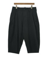 yohji yamamoto POUR HOMME（ヨウジヤマモトプールオム）クロップドパンツ 黒 サイズ:2(S位) メンズ/2200633488024