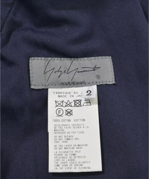 yohji yamamoto POUR HOMME（ヨウジヤマモトプールオム）その他 紺 サイズ:2(S位) メンズ/2200634140136