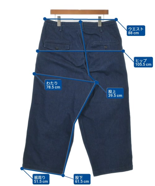 yohji yamamoto POUR HOMME（ヨウジヤマモトプールオム）その他 紺 サイズ:2(S位) メンズ/2200634140136