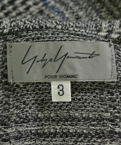 yohji yamamoto POUR HOMME（ヨウジヤマモトプールオム）パーカー グレー サイズ:3(M位) メンズ/2200607662023