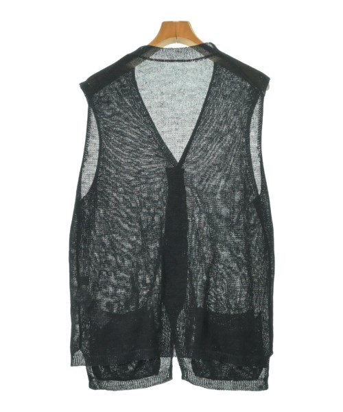 yohji yamamoto POUR HOMME（ヨウジヤマモトプールオム）ベスト 黒 サイズ:3(M位) メンズ/2200609964033