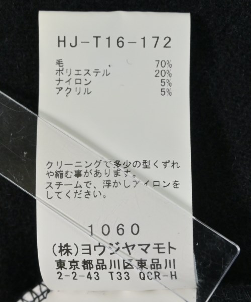yohji yamamoto POUR HOMME（ヨウジヤマモトプールオム）その他 黒 サイズ:3(M位) メンズ/2200606991032