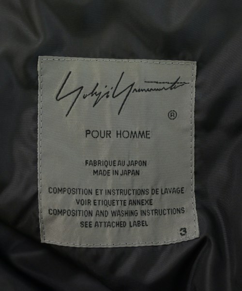 yohji yamamoto POUR HOMME（ヨウジヤマモトプールオム）その他 黒 サイズ:3(M位) メンズ/2200611676054