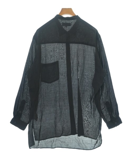 yohji yamamoto POUR HOMME（ヨウジヤマモトプールオム）カジュアルシャツ 黒 サイズ:2(S位) メンズ/2200611684042