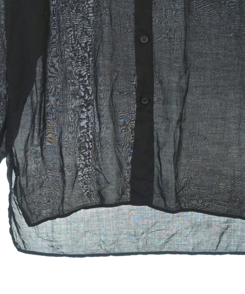 yohji yamamoto POUR HOMME（ヨウジヤマモトプールオム）カジュアルシャツ 黒 サイズ:2(S位) メンズ/2200611684042