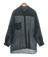 yohji yamamoto POUR HOMME（ヨウジヤマモトプールオム）カジュアルシャツ 黒 サイズ:2(S位) メンズ/2200611684042
