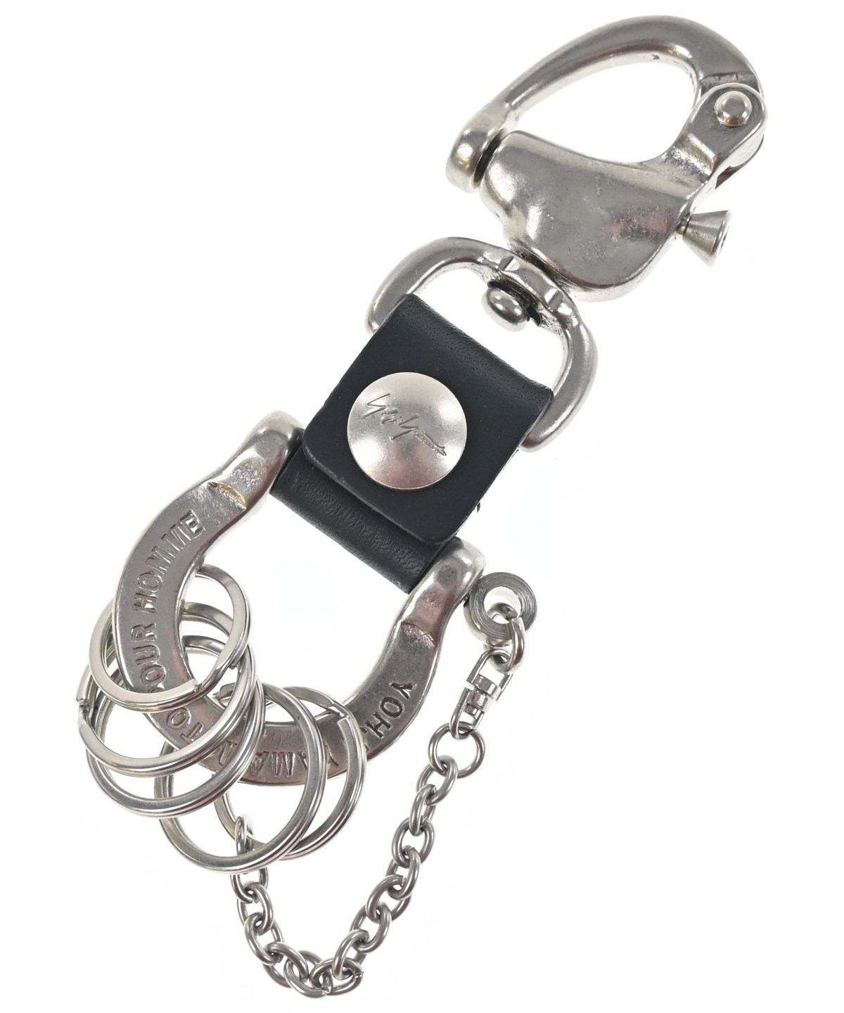 ヨウジヤマモト プールオム 2008年 シルバーキーチェーン yohji