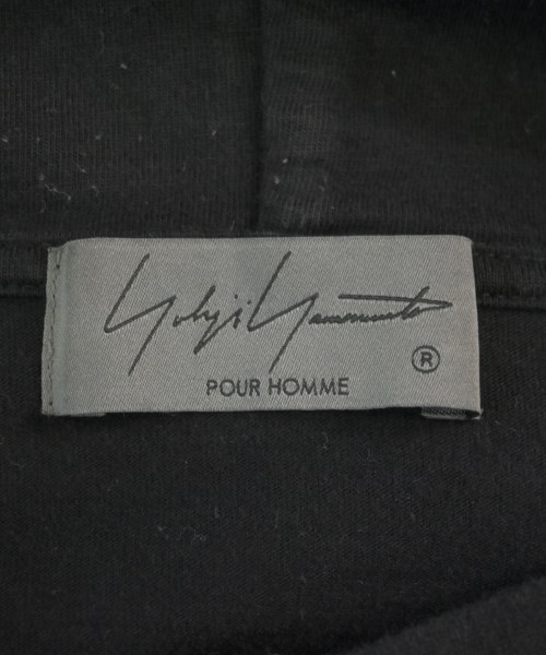 yohji yamamoto POUR HOMME（ヨウジヤマモトプールオム）パーカー 黒 サイズ:3(M位) メンズ/2200612024021