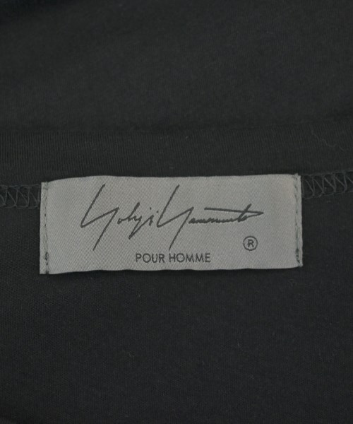 yohji yamamoto POUR HOMME（ヨウジヤマモトプールオム）Tシャツ・カットソー 黒 サイズ:3(M位) メンズ/2200612024038
