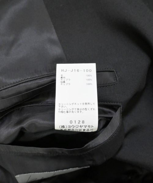 yohji yamamoto POUR HOMME（ヨウジヤマモトプールオム）カジュアルジャケット 黒 サイズ:3(M位) メンズ/2200612316010