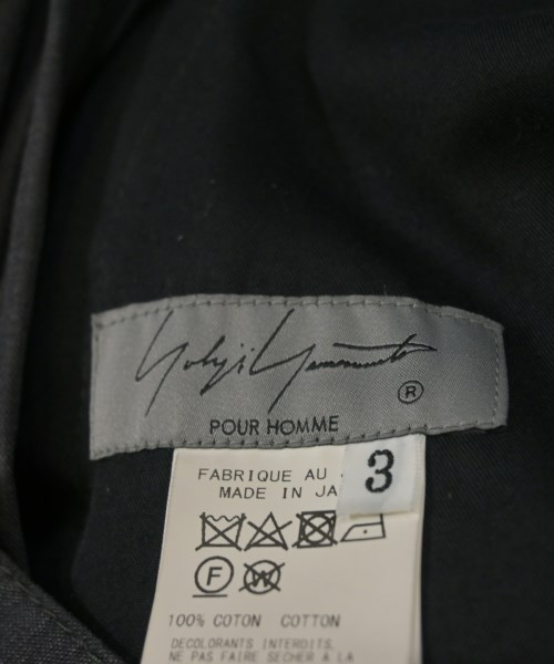 yohji yamamoto POUR HOMME（ヨウジヤマモトプールオム）その他 グレー サイズ:3(M位) メンズ/2200612403024