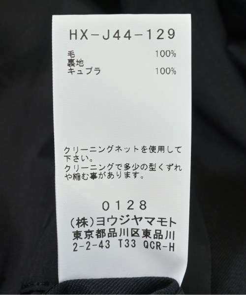 yohji yamamoto POUR HOMME（ヨウジヤマモトプールオム）カジュアルジャケット 黒 サイズ:3(M位) メンズ/2200611579041