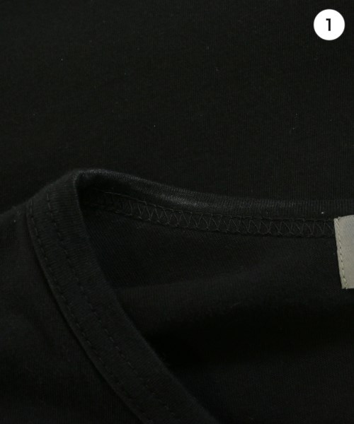 yohji yamamoto POUR HOMME（ヨウジヤマモトプールオム）Tシャツ・カットソー 黒 サイズ:3(M位) メンズ/2200612668065