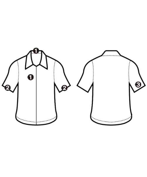 yohji yamamoto POUR HOMME（ヨウジヤマモトプールオム）カジュアルシャツ 白 サイズ:2(S位) メンズ/2200612668096