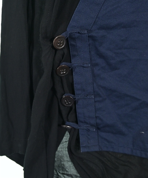 yohji yamamoto POUR HOMME（ヨウジヤマモトプールオム）カジュアルシャツ 黒 サイズ:2(S位) メンズ/2200613337021