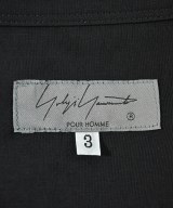 yohji yamamoto POUR HOMME（ヨウジヤマモトプールオム）カジュアルシャツ 黒 サイズ:3(M位) メンズ/2200613961011