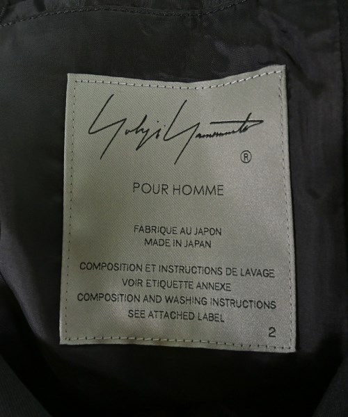 yohji yamamoto POUR HOMME（ヨウジヤマモトプールオム）その他 黒 サイズ:2(S位) メンズ/2200614235012