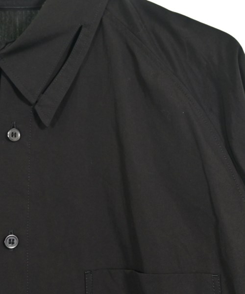 yohji yamamoto POUR HOMME（ヨウジヤマモトプールオム）カジュアルシャツ 黒 サイズ:2(S位) メンズ/2200614235043