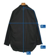 yohji yamamoto POUR HOMME（ヨウジヤマモトプールオム）カジュアルシャツ 黒 サイズ:2(S位) メンズ/2200614235043