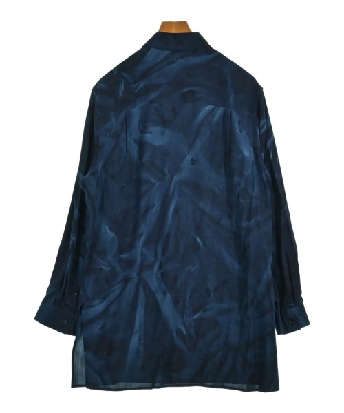 yohji yamamoto POUR HOMME（ヨウジヤマモトプールオム）カジュアルシャツ 紺 サイズ:2(S位) メンズ/2200614235050