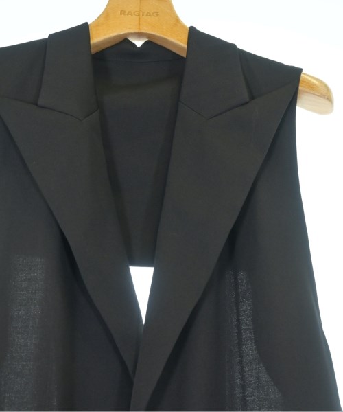 yohji yamamoto POUR HOMME（ヨウジヤマモトプールオム）ワンピース 黒 サイズ:-(L位) レディース/2200614693034