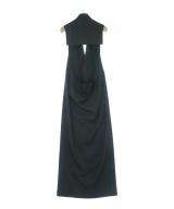 yohji yamamoto POUR HOMME（ヨウジヤマモトプールオム）ワンピース 黒 サイズ:-(L位) レディース/2200614693034