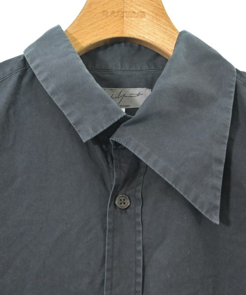 yohji yamamoto POUR HOMME（ヨウジヤマモトプールオム）カジュアルシャツ 紺 サイズ:3(M位) メンズ/2200615257112