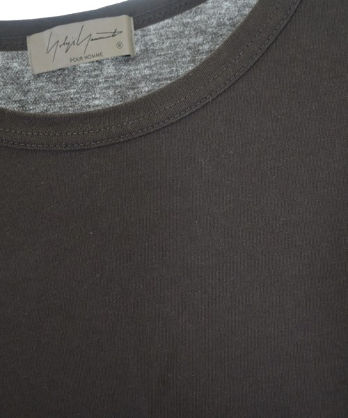yohji yamamoto POUR HOMME（ヨウジヤマモトプールオム）Tシャツ・カットソー 黒 サイズ:3(M位) メンズ/2200615733029