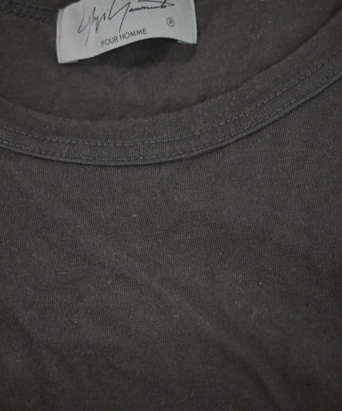 yohji yamamoto POUR HOMME（ヨウジヤマモトプールオム）Tシャツ・カットソー 黒 サイズ:3(M位) メンズ/2200615733036