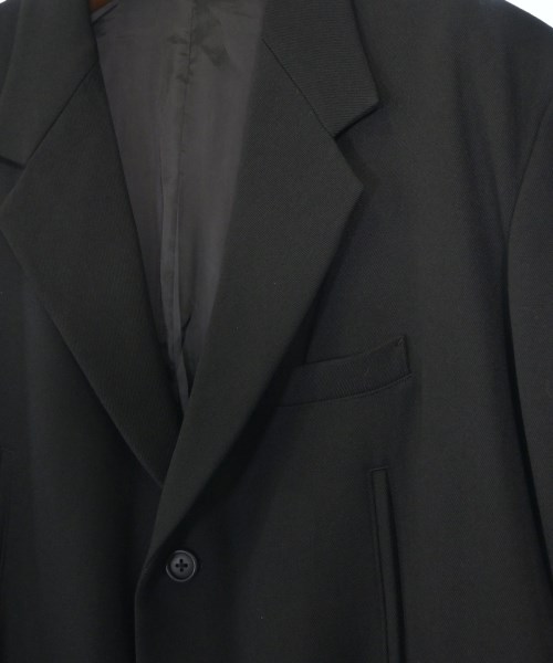 yohji yamamoto POUR HOMME（ヨウジヤマモトプールオム）チェスターコート 黒 サイズ:3(M位) メンズ/2200616003015