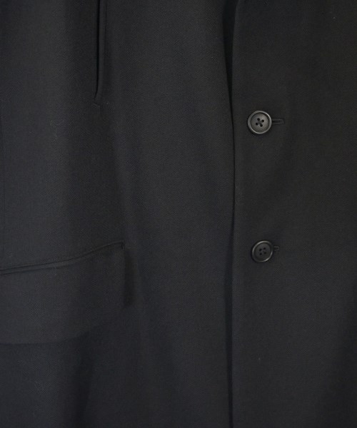 yohji yamamoto POUR HOMME（ヨウジヤマモトプールオム）チェスターコート 黒 サイズ:3(M位) メンズ/2200616003015