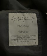 yohji yamamoto POUR HOMME（ヨウジヤマモトプールオム）チェスターコート 黒 サイズ:3(M位) メンズ/2200616003015