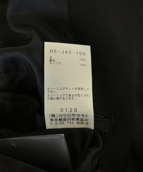 yohji yamamoto POUR HOMME（ヨウジヤマモトプールオム）ジャケット 黒 サイズ:2(S位) メンズ/2200616003022