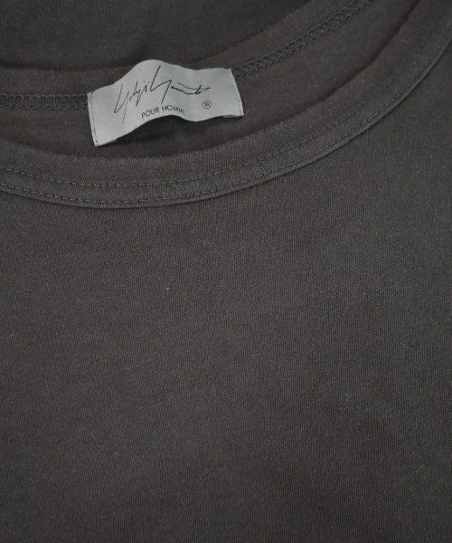 yohji yamamoto POUR HOMME（ヨウジヤマモトプールオム）Tシャツ・カットソー グレー サイズ:3(M位) メンズ/2200616580011