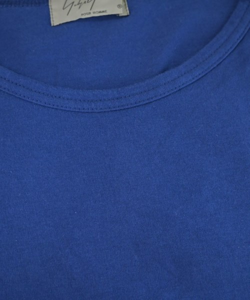 yohji yamamoto POUR HOMME（ヨウジヤマモトプールオム）Tシャツ・カットソー 青 サイズ:3(M位) メンズ/2200616580080